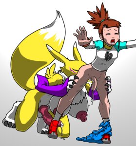 Rating: Explicit Score: 0 Tags: 2futas breasts canine cum digimon fox fur furry_breasts furry_tail futa_on_futa futa_sans_balls futanari human intersex penis renamon rika_nonaka ruki rule34 tail uncensored User: bunchy7s