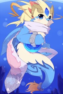 Rating: Safe Score: 0 Tags: ambiguous_gender anthro bandai_namco blue_eyes blush e621 girokemo kemono open_mouth scarf shaorune solo tales_of_(series) tales_of_rebirth underwater unknown_species water User: bunchy7s