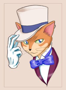 Rating: Safe Score: 0 Tags: baron_humbert_von_gikkingen black_nose blue_eyes border bow_(feature) bow_tie brown_border clothing domestic_cat e621 felid feline felis ghibli gloves handwear hat headgear headwear holding_clothing holding_hat holding_headgear holding_headwear holding_object looking_at_viewer male mammal simple_background solo the_cat_returns top_hat whiskers yoiyoi User: bunchy7s