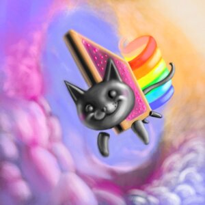 Rating: Safe Score: 0 Tags: 1:1 ambiguous_gender cloud detailed detailed_background domestic_cat e621 felid feline felis feral food food_creature hybrid jaiantfakinfeygot mammal meme nyan_cat nyan_cat:_the_third_dimension_the_movie nyan_cat_(copyright) pop-tarts quadruped rainbow rainbow_trail solo space star tail toony trailing_rainbow User: bunchy7s