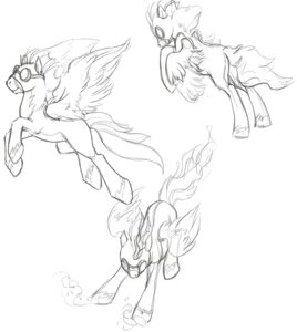 Rating: Safe Score: 0 Tags: black_and_white e621 equid equine eyewear feathered_wings feathers feral flying friendship_is_magic goggles group hasbro male mammal monochrome my_little_pony mythological_creature mythological_equine mythology pegasus simple_background tail unknown_artist white_background wings wonderbolts_(mlp) User: bunchy7s