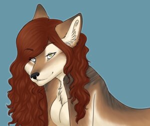 Rating: Safe Score: 0 Tags: 2011 anthro aska_dalmanis black_nose blue_background breasts canid canine canis chest_tuft e621 eura eyelashes female fur hair heterochromia inner_ear_fluff long_hair looking_at_viewer mammal nude red_hair side_boob simple_background smile solo tuft wolf User: bunchy7s