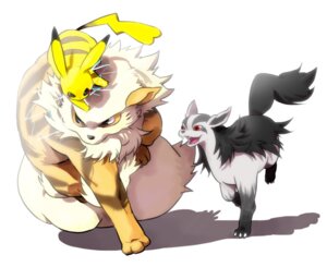 Rating: Safe Score: 0 Tags: ambiguous_gender arcanine canid canine cleft_tail e621 feral fur generation_1_pokemon generation_3_pokemon group mammal mightyena nintendo pikachu pokemon pokemon_(species) red_eyes rodent rohichihiro tail yellow_body yellow_fur User: bunchy7s