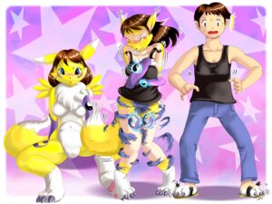 Rating: Questionable Score: 0 Tags: 2007 4:3 anthro bandai_namco base_one_layout basic_sequence blue_eyes blush bottomwear breasts brown_hair canid canine claws clothing denim denim_bottomwear denim_clothing digimon digimon_(species) dipstick_tail e621 edmol female footwear fur gender_transformation gloves hair handwear human human_to_anthro jeans linear_sequence male mammal markings mtf_transformation navel one_row_layout pants renamon sandals sequence shirt shoes short_hair solo species_transformation surprised tail tail_markings three_frame_image three_frame_sequence topwear torn_clothing transformation transformation_sequence white_body white_fur y2k_(graphic_design) yellow_body yellow_fur User: bunchy7s