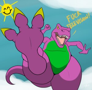 Rating: Questionable Score: 0 Tags: 3_toes angry anthro barefoot barney_and_friends barney_the_dinosaur claws clothed clothing cloud conditional_dnp dialogue digital_media_(artwork) dinosaur duo e621 english_text feet fist foot_focus happy hindpaw humor male outside paws pbs plantigrade prehistoric_species pupils reptile scalie sky slit_pupils smile sun tail teeth text toes what where_is_your_god_now yelling yellow_eyes zp92 User: bunchy7s Rating: Questionable Score: 0 Tags: 3_toes angry anthro barefoot barney_and_friends barney_the_dinosaur claws clothed clothing cloud conditional_dnp dialogue digital_media_(artwork) dinosaur duo e621 english_text feet fist foot_focus happy hindpaw humor male outside paws pbs plantigrade prehistoric_species pupils reptile scalie sky slit_pupils smile sun tail teeth text toes what where_is_your_god_now yelling yellow_eyes zp92 User: bunchy7s