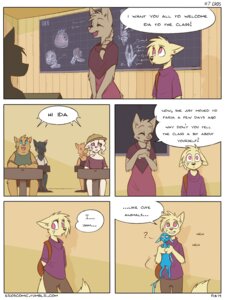 Rating: Safe Score: 0 Tags: ambiguous_gender anthro blue_eyes bone canid canine cobalt_snow comic conditional_dnp deelila_(cobalt_snow) dialogue digital_media_(artwork) e621 english_text eros_(comic) facial_markings fur group head_markings hi_res ida_(cobalt_snow) mammal markings mi_(cobalt_snow) pink_eyes skeleton tan_body tan_fur text url vera_(species) User: bunchy7s