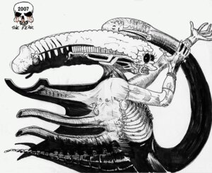 Rating: Explicit Score: 0 Tags: 1girls 2007 2d alien_(franchise) crossover female female_only female_xenomorph hr_giger marge_simpson rule34 solo solo_female the_fear the_simpsons what xenomorph User: bunchy7s