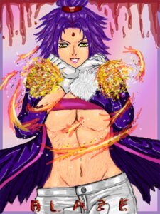 Rating: Questionable Score: 0 Tags: 3:4 alternate_species anthro blaze_the_cat bottomwear breasts clothed clothing e621 female fire gloves grin hair handwear highwaystarr human humanized mammal midriff navel pants ponytail purple_hair sega smile solo sonic_the_hedgehog_(series) under_boob yellow_eyes User: bunchy7s