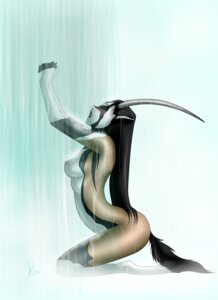 Rating: Explicit Score: 0 Tags: black_body black_fur black_hair blush breasts d-lang e621 eyes_closed female fur gizel hair hi_res horn kneeling long_hair multicolored_body multicolored_fur nipples nude open_mouth raised_arm solo tail tan_body tan_fur wet white_body white_fur User: bunchy7s