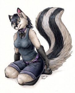 Rating: Safe Score: 0 Tags: 2008 anthro belt biped black_body black_fur black_hair blue_eyes bottomwear breasts canid canine claws clothed clothing collar e621 female fox fur hair hybrid kneeling looking_at_viewer mammal mephitid purple_collar seraph_(character) shirt short_hair shorts silentravyn simple_background skunk solo striped_skunk tail tank_top tomboy topwear traditional_media_(artwork) white_background white_body white_fur User: bunchy7s Rating: Safe Score: 0 Tags: 2008 anthro belt biped black_body black_fur black_hair blue_eyes bottomwear breasts canid canine claws clothed clothing collar e621 female fox fur hair hybrid kneeling looking_at_viewer mammal mephitid purple_collar seraph_(character) shirt short_hair shorts silentravyn simple_background skunk solo striped_skunk tail tank_top tomboy topwear traditional_media_(artwork) white_background white_body white_fur User: bunchy7s