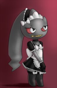 Rating: Safe Score: 0 Tags: accessory apron banette biped black_clothing black_dress black_eyes body_zipper bow_(feature) bow_accessory bow_ribbon choker clothing digital_media_(artwork) dress e621 eyelashes female frilly frilly_accessory frilly_apron frilly_clothing frilly_hairband front_view full-length_portrait garter_straps generation_3_pokemon ghost gloves grey_body grey_skin grin hair_accessory hair_bow hair_ribbon hairband handwear head_tail humanoid jewelry legwear looking_away maid_headdress maid_uniform necklace nintendo pokemon pokemon_(species) portrait raggedy red_background red_sclera ribbons side_view simple_background smile solo spirit standing stockings teeth third-party_edit three-quarter_view uniform yellow_teeth zipper zipper_mouth User: bunchy7s