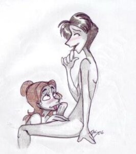 Rating: Explicit Score: 0 Tags: 1girls 2006 2d artist_signature black_hair blowjob brown_hair colored_sketch corpse_bride female jackandsally4ever licking_penis male penis rule34 sketch tim_burton tongue victor_van_dort victoria_everglot warner_brothers User: bunchy7s