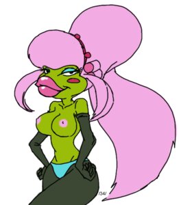 Rating: Explicit Score: 0 Tags: amphibian breasts don_bluth female female_only frog mrs._toad nipples purple_hair rule34 tagme thumbelina_(1994_film) toad User: bunchy7s