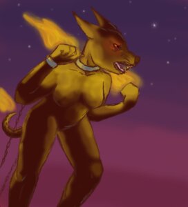 Rating: Questionable Score: 0 Tags: 2012 angry anthro bdsm black_eyes bondage bound breasts brown_body brown_fur canid canid_demon canine canis chain demon domestic_dog e621 echoeternal fangs female fire fur glowing glowing_eyes hellhound mammal mythological_canine mythological_creature mythology night nox_the_hellhound nude open_mouth outside red_sclera sky slave solo spikes star starry_sky submissive submissive_female tail teeth tongue User: bunchy7s