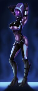 Rating: Questionable Score: 0 Tags: 2013 alien alien_humanoid big_breasts bioware breasts clothed clothing e621 electronic_arts female glowing glowing_eyes hi_res humanoid mask mass_effect not_furry pose purple_body purple_skin quarian shadman solo tali'zorah tight_clothing User: bunchy7s