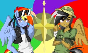 Rating: Safe Score: 0 Tags: 2013 anthro anthrofied armor bandage black_hair blue_body blue_feathers blue_fur clothing crossgender daring_do_(mlp) duo e621 equid equine eyewear feathered_wings feathers fingerless_gloves friendship_is_magic ftm_crossgender fur glasses gloves hair handwear hasbro hat headgear headwear helmet male mammal multicolored_hair my_little_pony mythological_creature mythological_equine mythology pegasus pith_helmet purple_eyes rainbow_dash_(mlp) rainbow_hair sunglasses thegreatrouge wings User: bunchy7s