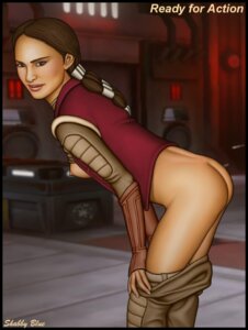 Rating: Explicit Score: 0 Tags: 1girls ass bent_over breasts clone_wars female female_only natalie_portman nipples no_bra no_panties padme_amidala rule34 shabby_blue sideboob solo star_wars undressing User: bunchy7s