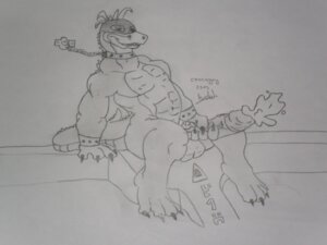 Rating: Explicit Score: 0 Tags: 2012 4:3 4_fingers 4_toes absurd_res anthro balls bodily_fluids bound chain chained claws crocodile crocodilian crocogay cum cumshot e621 ejaculation erection feet fingers genital_fluids genitals glans graphite_(artwork) greyscale hi_res humanoid_genitalia humanoid_penis male masturbation monochrome muscular muscular_anthro muscular_male navel nipples orgasm penile penile_masturbation penis reptile scales scalie solo tail toes traditional_media_(artwork) User: bunchy7s