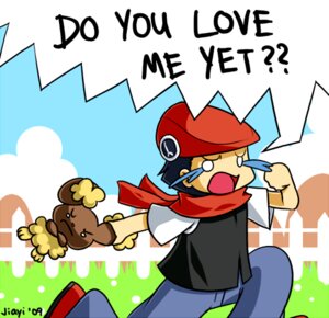 Rating: Safe Score: 0 Tags: 2009 ambiguous_gender black_eyes bodily_fluids brown_body brown_fur buneary clothed clothing cloud dialogue duo e621 empty_eyes english_text fence fur generation_4_pokemon grass hat headgear headwear human humor jiayi lagomorph low_res lucas_(pokemon) male mammal nintendo outside plant pokemon pokemon_(species) running scarf sky tears text unimpressed white_eyes User: bunchy7s