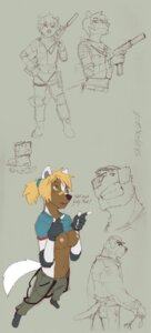 Rating: Questionable Score: 0 Tags: 2011 anthro breasts bust_portrait canid canine canis digital_drawing_(artwork) digital_media_(artwork) domestic_dog e621 female foreshortening full-length_portrait half-length_portrait hi_res male mammal mixed_media multiple_images portrait sketch sketch_page solo stoopix tail three-quarter_portrait User: bunchy7s