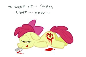 Rating: Explicit Score: 0 Tags: 3:2 apple_bloom_(mlp) cutting cutting_self e621 earth_pony english_text equid equine female feral friendship_is_magic gore hasbro horse mammal my_little_pony pony self-harm solo tail text unknown_artist young young_female young_feral User: bunchy7s Rating: Explicit Score: 0 Tags: 3:2 apple_bloom_(mlp) cutting cutting_self e621 earth_pony english_text equid equine female feral friendship_is_magic gore hasbro horse mammal my_little_pony pony self-harm solo tail text unknown_artist young young_female young_feral User: bunchy7s