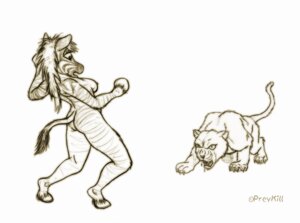 Rating: Questionable Score: 0 Tags: breasts butt claws copyright_symbol cougar crouching duo e621 equid equine felid feline female feral hooves imminent_attack mammal mane nipples nude predator/prey preykill scared side_boob simple_background sketch standing stripes symbol tail white_background zebra User: bunchy7s Rating: Questionable Score: 0 Tags: breasts butt claws copyright_symbol cougar crouching duo e621 equid equine felid feline female feral hooves imminent_attack mammal mane nipples nude predator/prey preykill scared side_boob simple_background sketch standing stripes symbol tail white_background zebra User: bunchy7s