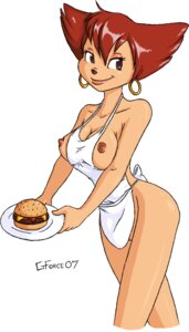 Rating: Explicit Score: 0 Tags: 2007 anthro apron apron_only breasts brown_eyes brown_hair burger cheese clothed clothing dairy_products disney e621 female food gforce goof_troop hair holding_food holding_object ketchup mature_anthro mature_female meat mostly_nude nipples peg_pete rule34 skimpy solo tagme User: bunchy7s