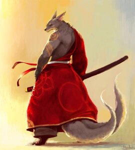 Rating: Safe Score: 0 Tags: abstract_background amber_eyes anthro asian_clothing belt biceps biped black_nose canid canine claws clothed clothing e621 east_asian_clothing fox fur grey_body grey_fur japanese_clothing katana kemono looking_at_viewer looking_back male mammal melee_weapon moodraw multi_tail muscular muscular_anthro muscular_male pose rear_view robe simple_background smile solo standing sword tail tattoo toe_claws topless weapon yellow_eyes User: bunchy7s Rating: Safe Score: 0 Tags: abstract_background amber_eyes anthro asian_clothing belt biceps biped black_nose canid canine claws clothed clothing e621 east_asian_clothing fox fur grey_body grey_fur japanese_clothing katana kemono looking_at_viewer looking_back male mammal melee_weapon moodraw multi_tail muscular muscular_anthro muscular_male pose rear_view robe simple_background smile solo standing sword tail tattoo toe_claws topless weapon yellow_eyes User: bunchy7s