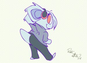 Rating: Safe Score: 0 Tags: 11:8 2d_animation animated animated_gif anthro anthrofied aquabunny bottomwear butt clothed clothing dancing e621 electronics female frame_by_frame generation_1_pokemon headphones nidorina nini_(abgallery) nintendo open_mouth pants pokemon pokemon_(species) pokemorph rear_view red_eyes shaking_butt shirt short_playtime smile solo tail teeth topwear User: bunchy7s