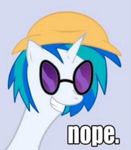 Rating: Safe Score: 0 Tags: armor denied e621 english_text equid equine female feral friendship_is_magic hard_hat hasbro headgear helmet horn horse image_macro impact_(font) low_res mammal meme my_little_pony mythological_creature mythological_equine mythology nope pony rainbow reaction_image simple_background solo text toony unicorn unknown_artist vinyl_scratch_(mlp) User: bunchy7s