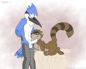 Rating: Explicit Score: 0 Tags: anthro anthro_on_anthro avian balls beak bed bird black_eyes black_nose blue_body blue_jay brown_body brown_fur cartoon_network chest_tuft corvid dracovar_valeford duo e621 erection feathers foreskin foreskin_play fur furniture genitals grey_body grin humanoid_genitalia humanoid_penis interspecies jay_(bird) kneeling male male/male mammal mordecai_(regular_show) new_world_jay nude oscine partially_retracted_foreskin passerine penis procyonid raccoon rape_face regular_show rigby_(regular_show) romantic romantic_couple simple_background smile standing stripes tail teeth tuft white_body User: bunchy7s
