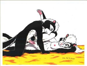 Rating: Explicit Score: 0 Tags: 1990s 1996 20th_century anthro breasts feet female furry hindpaw james_m_hardiman male nude paws penetration penis pussy raised_leg rule34 sex skunk straight vaginal_penetration User: bunchy7s