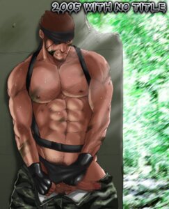 Rating: Explicit Score: 0 Tags: 1boy 2005 archived_source balls bara big_boss blurry_background brown_hair camouflage censored dated erection eyepatch fingerless_gloves gay male male_only metal_gear metal_gear_solid_3 mosaic_censoring muscular naked_snake nipples penis penis_out penis_through_leghole photo_background pubic_hair rule34 solo video_games with_no_title yaoi User: bunchy7s