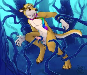Rating: Explicit Score: 0 Tags: accessory anal anal_penetration animal_genitalia animal_penis anthro balls biped blonde_hair canid canine canine_genitalia canine_penis canis dingo e621 erection fur genitals hair jax_dingo looking_away male mammal necktie nude penetration penis plant plant_sex roots scenery solo tail tentacles tree valderic_blackstag yellow_body yellow_fur User: bunchy7s