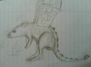 Rating: Safe Score: 0 Tags: ambiguous_gender chosso e621 feral grandfathered_content graphite_(artwork) hybrid kangaroo lined_paper macropod mammal marsupial monochrome mouse murid murine rodent side_view sketch solo tail traditional_media_(artwork) User: bunchy7s