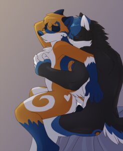 Rating: Explicit Score: 0 Tags: anal anal_penetration anthro bed black_penis blue_hair bodily_fluids canid canine cum cum_in_ass cum_inside digital_media_(artwork) duo e621 erection eyes_closed female female_penetrated from_behind_position frosthusky furniture genital_fluids genitals hair heart_symbol jailbird male male/female male_penetrating male_penetrating_female mammal markings nude penetration penis romantic romantic_couple sex shaded side_view simple_background sitting squeezing tail tweeko User: bunchy7s