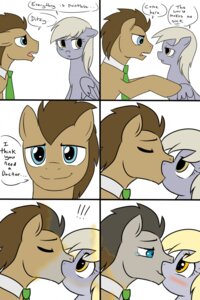 Rating: Safe Score: 0 Tags: 2012 angry balddumborat blonde_hair blush brown_hair comic depression derpy_hooves_(mlp) dialogue discorded doctor_whooves_(mlp) duo e621 earth_pony english_text equid equine feathered_wings feathers female feral friendship_is_magic grey_body grey_feathers hair hasbro hi_res horse kiss_on_lips kissing male male/female mammal my_little_pony mythological_creature mythological_equine mythology pegasus pony romantic romantic_couple sad simple_background smile text white_background wings User: bunchy7s