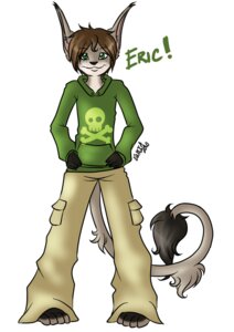 Rating: Questionable Score: 0 Tags: american_mythology anthro barefoot biped black_body black_fur bottomwear brown_hair cargo_pants character_name chupacabra clothed clothing e621 eric_dielli feet front_view fully_clothed fur green_eyes grey_body grey_fur hair hands_on_hips hoodie long_ears looking_at_viewer male mammal mythology pants short_hair simple_background skull_and_crossbones solo standing sweater tail tail_tuft text topwear tuft white_background zodiac_(artist) User: bunchy7s