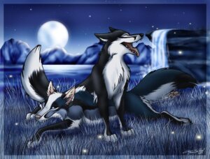 Rating: Safe Score: 0 Tags: 2005 border canid canine canis conditional_dnp cool_colors detailed_background duo e621 eyes_closed female feral fox grass grin happy hybrid hydrox looking_at_viewer mammal moon mountain night open_mouth outside plant savoy sky smile star starry_sky tail tani_da_real teeth tongue tongue_out water waterfall wolf User: bunchy7s