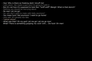 Rating: Questionable Score: 0 Tags: akam bdsm black_background bondage bound e621 english_text forced profanity simple_background smelly sound_effects text zero_pictured User: bunchy7s Rating: Questionable Score: 0 Tags: akam bdsm black_background bondage bound e621 english_text forced profanity simple_background smelly sound_effects text zero_pictured User: bunchy7s