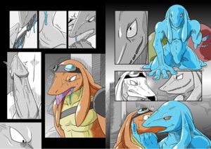 Rating: Explicit Score: 0 Tags: ambiguous_gender anthro bangaa bodily_fluids bound cave comic duo e621 erection eyewear final_fantasy flan_(final_fantasy) forced forced_kiss genitals goggles goo-connected_lips goo_creature goo_in_mouth goo_on_tongue goo_string interspecies kissing lizardman_(artist) male male/ambiguous male_anthro monster penis sitting slime slime_in_mouth slime_on_tongue slime_string square_enix surprise_kiss sweat translucent User: bunchy7s