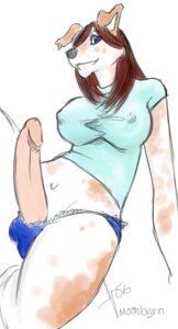 Rating: Explicit Score: 0 Tags: 2006 anthro big_breasts big_penis breasts brown_hair bulge canid canine canis clothed clothing domestic_dog e621 erection genitals gynomorph hair humanoid_genitalia humanoid_penis intersex mammal moonbyrn nipple_outline panties penis shirt skimpy smile solo topwear underwear wide_hips User: bunchy7s Rating: Explicit Score: 0 Tags: 2006 anthro big_breasts big_penis breasts brown_hair bulge canid canine canis clothed clothing domestic_dog e621 erection genitals gynomorph hair humanoid_genitalia humanoid_penis intersex mammal moonbyrn nipple_outline panties penis shirt skimpy smile solo topwear underwear wide_hips User: bunchy7s