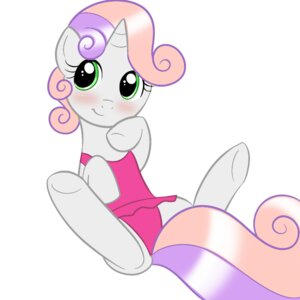 Rating: Questionable Score: 0 Tags: 1:1 blush clothing digital_media_(artwork) e621 equid equine female feral friendship_is_magic hasbro horn horse kloudmutt mammal my_little_pony mythological_creature mythological_equine mythology one-piece_swimsuit pony simple_background solo sweetie_belle_(mlp) swimwear tail unicorn white_background young young_female young_feral User: bunchy7s