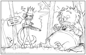 Rating: Questionable Score: 0 Tags: 2006 4_toes anthro barefoot black_and_white border claws comic conditional_dnp crown domestic_cat e621 english_text feet felid feline felis female grin group gun hair headgear jollyjack kat_vance male mammal monochrome plantigrade ranged_weapon sequential_art shotgun simple_background sketch smile tail text toes trio weapon where_the_wild_things_are white_background white_border User: bunchy7s Rating: Questionable Score: 0 Tags: 2006 4_toes anthro barefoot black_and_white border claws comic conditional_dnp crown domestic_cat e621 english_text feet felid feline felis female grin group gun hair headgear jollyjack kat_vance male mammal monochrome plantigrade ranged_weapon sequential_art shotgun simple_background sketch smile tail text toes trio weapon where_the_wild_things_are white_background white_border User: bunchy7s
