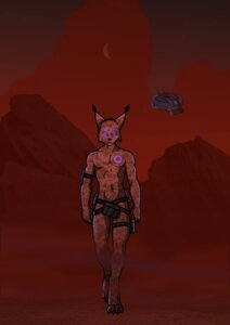 Rating: Questionable Score: 0 Tags: 4_toes aleone anthro bag barefoot belt_pouch claws desert detailed_background e621 ear_tuft feet felid feline front_view lynx male mammal moon mostly_nude outside purple_eyes rock sand smoke solo standing thigh_pouch toes tribal tuft unmanned_aerial_vehicle walking User: bunchy7s Rating: Questionable Score: 0 Tags: 4_toes aleone anthro bag barefoot belt_pouch claws desert detailed_background e621 ear_tuft feet felid feline front_view lynx male mammal moon mostly_nude outside purple_eyes rock sand smoke solo standing thigh_pouch toes tribal tuft unmanned_aerial_vehicle walking User: bunchy7s