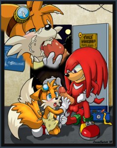 Rating: Explicit Score: 0 Tags: 2010 anthro anthro_on_anthro big_eyes big_head bodily_fluids canid canine clothing cum dipstick_tail duo e621 erection fellatio footwear fox genital_fluids genitals knuckles_the_echidna male male/male male_penetrated male_penetrating male_penetrating_male mammal markings miles_prower oral penetration penile penis red_fox sega sex shoes sonic_the_hedgehog_(series) tail tail_markings toony true_fox zoomswish User: bunchy7s