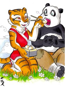 Rating: Safe Score: 0 Tags: anthro asian_clothing bandage bear bottomwear chinese_clothing chopsticks clothing cloud crossed_legs daigaijin detailed_background dreamworks dress dumplings duo e621 east_asian_clothing feeding felid female flower food footwear giant_panda grass kneeling kung_fu_panda male mammal master_po_ping master_tigress pantherine pants patch_(fabric) plant red_eyes romantic romantic_couple sandals shoes sitting slightly_chubby smile tail tiger User: bunchy7s Rating: Safe Score: 0 Tags: anthro asian_clothing bandage bear bottomwear chinese_clothing chopsticks clothing cloud crossed_legs daigaijin detailed_background dreamworks dress dumplings duo e621 east_asian_clothing feeding felid female flower food footwear giant_panda grass kneeling kung_fu_panda male mammal master_po_ping master_tigress pantherine pants patch_(fabric) plant red_eyes romantic romantic_couple sandals shoes sitting slightly_chubby smile tail tiger User: bunchy7s