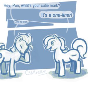 Rating: Safe Score: 0 Tags: 1:1 abstract_background ask_pun clorin_spats comic cutie_mark dialogue duo e621 earth_pony english_text equid equine facepalm fan_character female feral hasbro horse humor low_res mammal my_little_pony pony pun pun_pony simple_background tail text User: bunchy7s