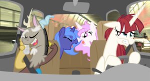 Rating: Safe Score: 0 Tags: alternate_species antlers bar_phone blue_hair car car_chase cellphone chimera crossover detailed_background digital_media_(artwork) discord_(mlp) draconequus e621 electronics equid equine feathered_wings feathers female feral friendship_is_magic goatanimedatingsim grand_theft_auto group hair hasbro hi_res holding_object holding_phone horn humor inside_car inside_vehicle lauren_faust_(character) long_hair male mammal motor_vehicle my_little_pony mythological_creature mythological_equine mythology phone phone_call police police_car police_vehicle ponification princess princess_celestia_(mlp) princess_luna_(mlp) rockstar_games royalty sibling_(lore) sister_(lore) sisters_(lore) toony vehicle white_body white_feathers winged_unicorn wings young User: bunchy7s