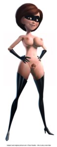 Rating: Explicit Score: 0 Tags: 1girls arms belly_button big_breasts boots breasts brown_eyes brown_hair disney elastigirl female female_only gloves hairy_pussy hands hands_on_hips hard_nipples helen_parr high_heels hips huge_breasts large_breasts legs lipstick mask naked_footwear nipples nude nude_female pixar pubic_hair pussy rule34 short_hair slender smile straight_hair teeth the_incredibles User: bunchy7s